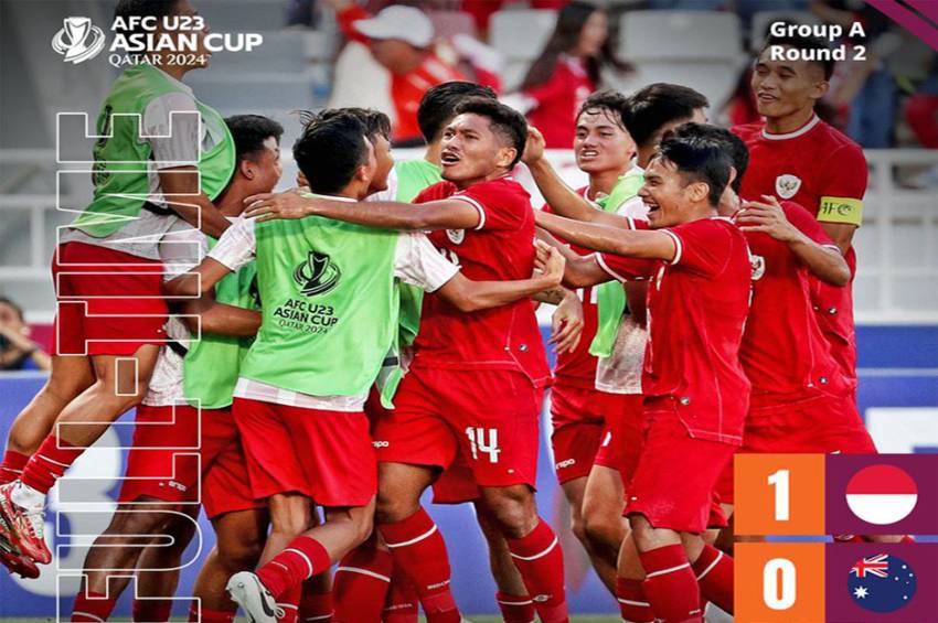 Klasemen Grup A Piala Asia U-23 2024: Timnas Indonesia U-23 Nangkring di Peringkat 2, Australia Buncit