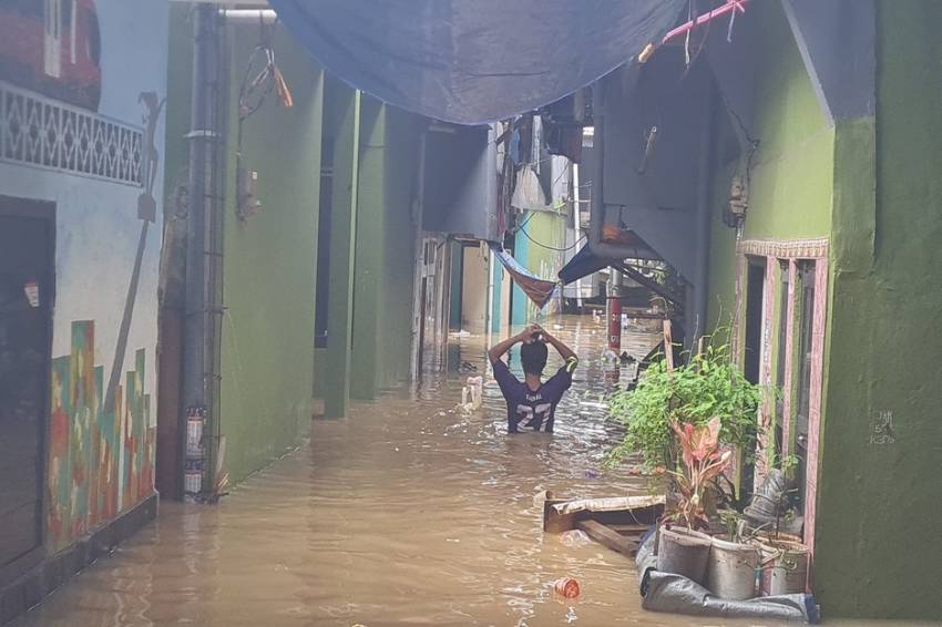 Banjir di Jakarta Meluas, BPBD DKI Catat Sebanyak 68 RT Terendam