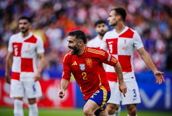Hasil Euro 2024 Spanyol vs Kroasia: Tim Matador Seruduk Vatreni