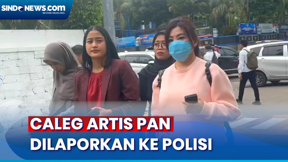 Diduga Lakukan Penipuan Arisan Bodong Caleg Artis Pan Dilaporkan Ke Polisi Sindonews Tv 