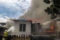 Kebakaran Hanguskan Puluhan Toko di Manggarai
