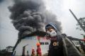 Gudang Pabrik Kapas di Bandung Terbakar