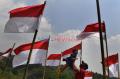 Ribuan Bendera Merah Putih Berkibar di Poetoek Suko Trawas