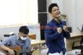 Penyanyi Muda Stevan Pasaribu Kunjungi Redaksi SINDO Media