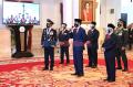 Presiden Pimpin Upacara HUT TNI Ke-75 di Istana Negara