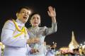 Raja Thailand Temui Ribuan Pendukung Pro Monarki di Bangkok