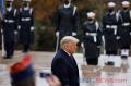 Presiden AS Trump Hadiri Perayaan Hari Veteran di Pemakaman Nasional Arlington