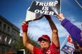 Dihadiri Pendukung Presiden AS Donald Trump, Unjuk Rasa Anti Trump Berlangsung Memanas