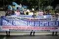 Gabungan Serikat Buruh Indonesia Tuntut Pemerintah Cabut UU Cipta Kerja