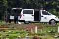 Mengintip Penuhnya TPU Pondok Ranggon untuk Pemakaman Korban Covid-19