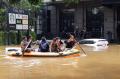 Hujan Sejak Jumat, Kawasan Elit Kemang Terendam Banjir