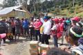 PMI Serahkan Bantuan ke Distrik Sugapa Kabupaten Intan Jaya