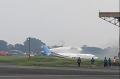 Pesawat Kargo Trigana Air Tergelincir di Bandara Halim Perdanakusuma