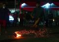 Sepak Bola Api Meriahkan Peringatan HUT Ke-474 Kota Semarang