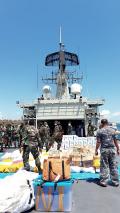 TNI Kerahkan KRI Ahmad Yani 351 Kirim Bantuan Kemanusiaan untuk NTT