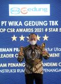 WEGE Raih Penghargaan Terbaik Top CSR Award 2021