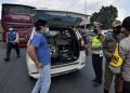 Penyekatan Kendaraan Masuk Wilayah Lampung