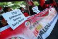 Sambut May Day, Buruh dan Mahasiswa di Makassar Gelar Aksi Damai