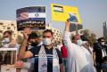 Aksi Bela Palestina di Kuwait, Demonstran Bakar Bendera Israel