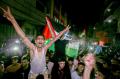 Suka Cita Rakyat Palestina Sambut Gencatan Senjata Hamas dan Israel