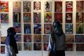 Gambar Sebagai Senjata Rakyat Merdeka Karya Yayak Yatmaka Hiasi Dinding Galeri DKS Surabaya