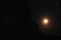 Cantiknya Fenomena Gerhana Bulan Total di Pegunungan Karst Maros