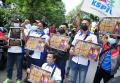 Buruh Gelar Aksi Boikot Indomaret