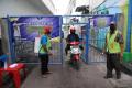 Warga Kranggan Surabaya Pasang Semprotan Disinfektan Otomatis Sepanjang 220 Meter