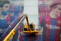 Resmi Gabung PSG, Foto Messi di Stadion Camp Nou Dicopot