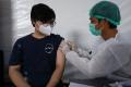 Antusias Warga Ikuti Vaksinasi Covid-19 Dosis Kedua di Sentra Vaksinasi MNC Peduli