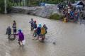 Ratusan Warga Kembali Mengungsi Akibat Banjir Bandang Susulan di Desa Rogo