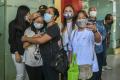 Isak Tangis Keluarga Pecah Saat Penyerahan Korban Kebakaran Lapas Tangerang