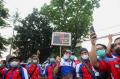 Menolak PHK Sepihak, Ratusan Buruh Gelar Aksi Unjuk Rasa di PT Indolakto