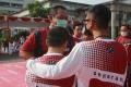 Serunya Penyandang Tunanetra Bermain Sepak Bola di Semarang