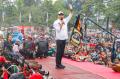 Kesenian Bantengan Sambut Kedatangan Ganjar Pranowo di Malang