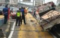 Mengerikan, Begini Penampakan Kecelakaan Beruntun di Gerbang Tol Utama Halim