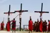 Demonstrating the Crucifixion of Jesus, This Man Really Died