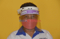 SMK di Lombok Barat Ciptakan Face Shield dengan Sensor Jarak
