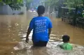 Banjir Akibat Luapan Sungai Mrisen Rendam Ratusan Rumah di Kudus