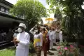 Umat Hindu Gelar Tawur Agung Kesanga di Pura Amerta Jati Cinere