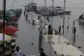 Kawasan Muara Angke Kembali Diterjang Banjir Rob