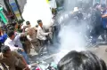 Demo Serentak Mahasiswa Se-Indonesia di Palembang Diwarnai Kericuhan
