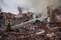 Serangan Rudal Rusia Kembali Bombardir Kota Kharkiv