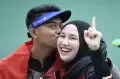 Bikin Baper, Petembak Indonesia Ini Cium Kekasihnya Usai Raih Emas di SEA Games 2021 Vietnam