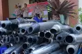Polres Temanggung Musnahkan Ratusan Knalpot Brong