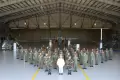 Elang-Elang Muda TNI AU Kawal Kedatangan Prabowo di Langit Iswahjudi