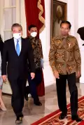 Presiden Jokowi Terima Kunjungan Menlu China