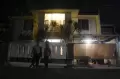 Rumah Dinas Kadiv Propam Polri Dijaga Ketat Polisi