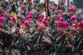 Aksi Pasukan TNI Serukan Yel-yel Dihadapan Panglima Militer AS