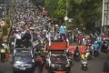 Demo Buruh Tolak Upah Murah di Banten